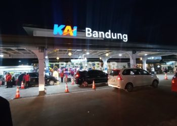 Arus Balik Lebaran di Stasiun Bandung Meningkat