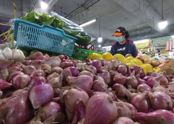 Harga Bawang Melonjak Naik