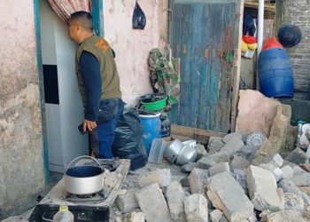 Gempa Garut Merusak Rumah Warga di Kabupaten Bandung Barat