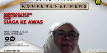 Potensi Tsunami Pasca Erupsi Gunung Ruang