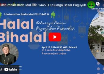 Link Silaturahim Bada Idul Fitri 1445 H Keluarga Besar Paguyuban Pasundan