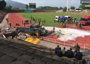 Dua Helikopter Angkatan Laut Kerajaan Malaysia Tabrakan, Tak Ada yang Selamat