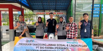 Bio Farma Berikan Bantuan Mesin untuk Lembaga Pemasyarakatan (LAPAS) Jelekong & Sukamiskin Bandung