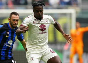 Diwarnai Kartu Merah, Inter Kalahkan Torino dengan Skor 2-0