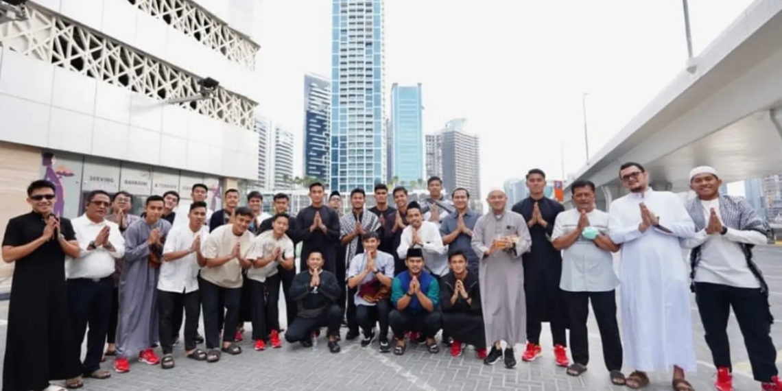 Timnas Indonesia U-23 Merayakan Idul Fitri di Dubai
