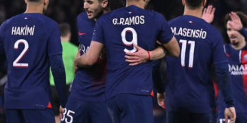 PSG Melibas Lyon dengan Skor 4-1