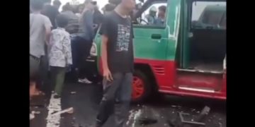 Kecelakaan Kembali Terjadi di Jalan Layang Ciroyom