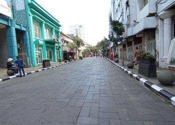 Begini Situasi Hari Pertama Jalan Braga Tanpa Kendaraan