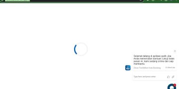 Pendaftaraan PPDB Dimulai, Website ppdb.bandung.go.id Malah Buffering