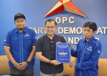 Pimpinan Partai Demokrat Kota Bandung Sebut Arfi Rafnialdi Punya Kapasitas Pimpin Kota Bandung