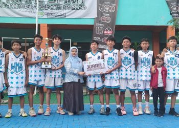 SMPN 50 Bandung Juara Primal Spirit Basketball Competition 2024