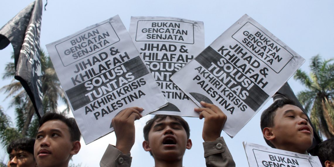 aksi dukung palestina