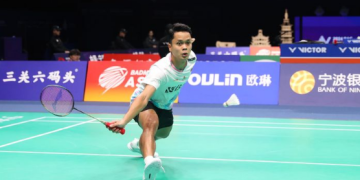 Anthony Ginting Kalah, Wakil Tunggal Putra Indonesia di Singapore Open 2024 Habis