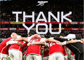 Arsenal Menang 2-1 atas Everton, Tapi Gagal Menjadi Juara Liga Inggris