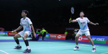 Bagas/ Fikri jadi Korban Ketangguhan Wakil Korea Kang/Seo