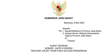 Imbas Kecelakaan Maut Ciater, Pj Gubernur Jabar Terbitkan Surat Edaran