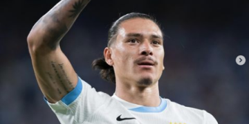 Copa America: Tumpul di Liverpool, Darwin Nunez Pendulang Gol saat Berseragam Timnas Uruguay