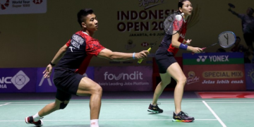 Dejan/Gloria Kalahkan Wakil Taiwan Ye Hong Wei/Lee Chia Hsin