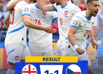 Piala Eropa 2024: Tim Debutan Georgia Mampu Tahan Imbang Ceko 1-1