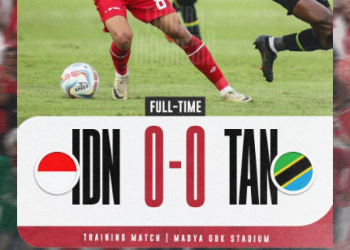 Indonesia Vs Tanzania: Skor 0-0 Menjadi Hasil Akhir