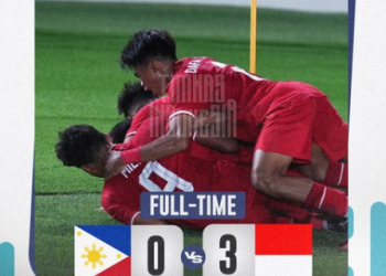 Piala AFF U-16 2024: Kalahkan Filipina 3-0, Indonesia Pimpin Klasemen Grup A