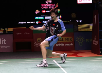 Istora Boy Harus Puas di Posisi Runner Up, Shi Yu Qi Juara Tunggal Putra Indonesia Open 2024