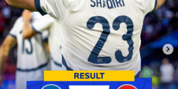 Piala Eropa 2024: Kemenangan Timnas McTominay Dikandaskan Shaqiri