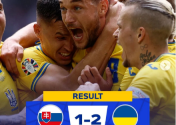 Piala Eropa 2024: Sempat Kecolongan 1 Gol, Ukraina Comeback dan Menang