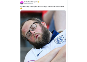 Piala Eropa 2024: Laga Inggris Vs Slovenia Membosankan, Suporter Sampai Tertidur Pulas