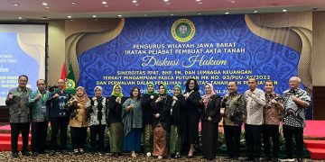 Pengwil Jabar IPPAT Gelar Diskusi Hukum “Sinergitas PPAT, BHP, PN dan Lembaga Keuangan Terkait Pengampuan Pasca Putusan MK dan Perwalian”
