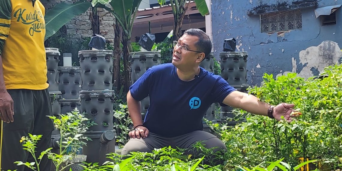 Kang Arfi Kunjungi RW 01 Kurdi, Gang Sempit Punya Segudang Prestasi