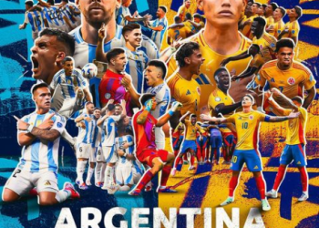 Argentina vs Kolombia di Final Copa America 2024