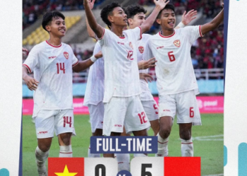 Bantai Vietnam 5-0, Garuda Asia Pastikan Juara Tiga Piala AFF U-16 2024