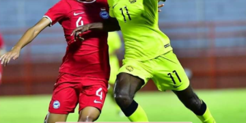 Walau Diganjar Kartu Merah, Malaysia Hajar Singapura dengan Skor 5-0