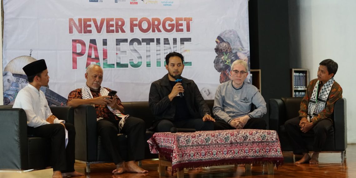 Masjid Salman ITB Gelar Diskusi Kemanusiaan “Never Forget Palestine!”