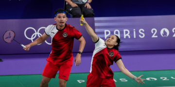 Rinov/Pitha Menang Atas Ganda Campuran Korea Kim Won-ho/Jeong Na-eun