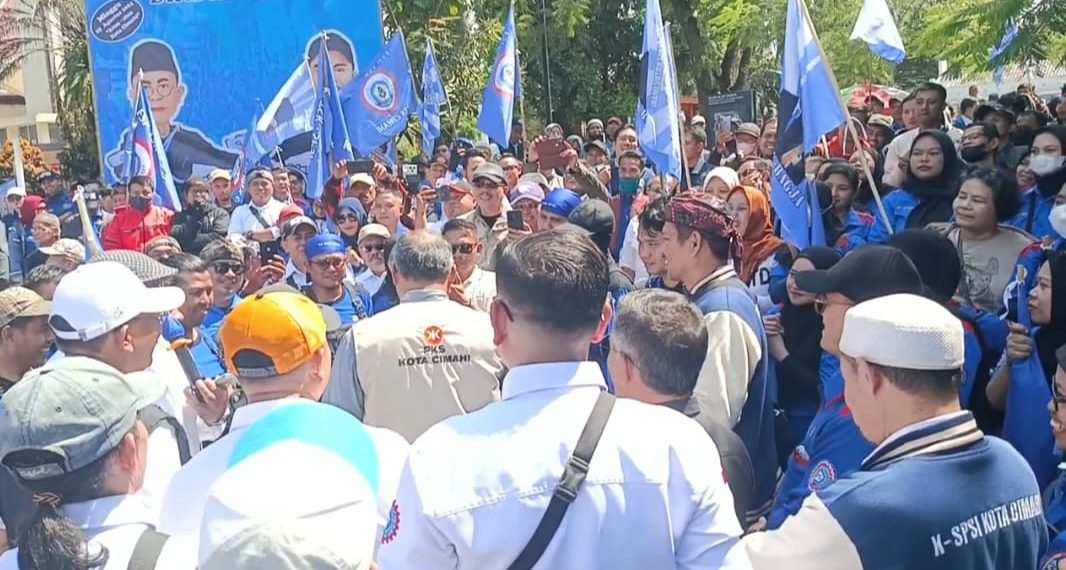 PC SP TSK-SPSI Deklarasi Dukung Paslon yang Mengerti Masalah Buruh Cimahi