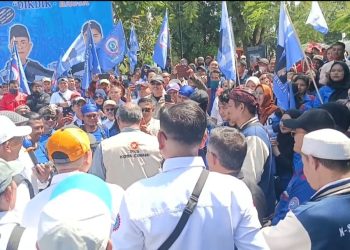 PC SP TSK-SPSI Deklarasi Dukung Paslon yang Mengerti Masalah Buruh Cimahi