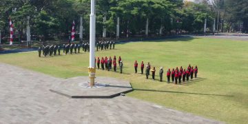 lapangan gasibu ditutup