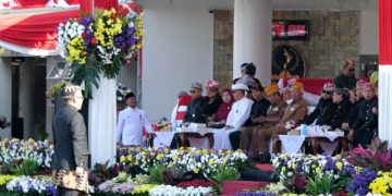 Ketua Umum PB Paguyuban Pasundan Hadiri Upacara Hari Jadi Jabar ke-79