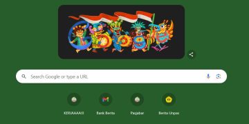 Google Doodle Peringati HUT RI ke 79 dengan Arak-arakan