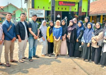 Tingkatkan Toleransi, Mahasiswa STAI Yamisa Sampaikan Moderasi Beragama Saat KKN Di Cimaung