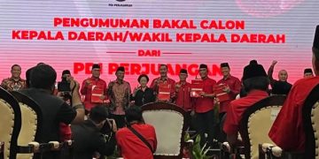 Umumkan 13 Calon Gubernur, Wakil Gubernur PDIP Tidak ada Nama Anis