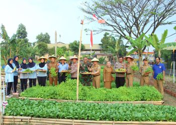 Mendukung Program Ketahanan Pangan Nasional, Danlanud Husein Sastranegara Resmikan Lahan Ketahanan Pangan