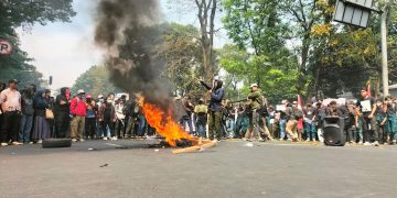 aksi mahasiswa bandung