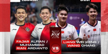 Fajar/Rian akan Menghadapi Unggulan Pertama China di Olimpiade Paris 2024