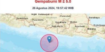Gempa Gunung Kidul Terasa Hingga Solo dan Sekitarnya