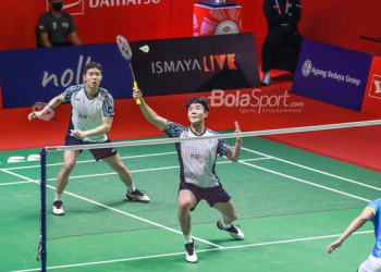 Kang Min-hyuk/Seo Seung-jae Bertemu Leo Rolly Carnando/Bagas Maulana di final Korea Open 2024