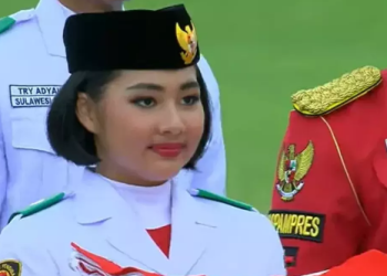 Profil Livenia Evelyn Kurniawan Pembawa Baki Paskibraka Nasional 2024