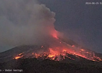Gunung Merapi Diguncang Gempa Sebanyak 93 Kali